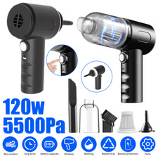 2 in 1 Compressed Air Duster Air Blower & Vacuum Cleaner Cordless Duster Blower picture