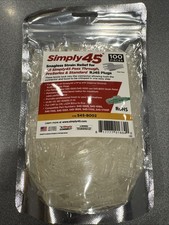 Snagless..For All Simply 45 Pass Through Pro Series & Standard RJ45 Plugs-clear picture