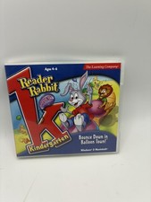 Vintage 2001 - Reader Rabbit Kindergarten Bounce Down Balloon Town Ages 4-6 picture