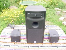 VINTAGE YAMAHA MULTIMEDIA COMPUTER SUBWOOFER 2 SATELLITE SPEAKER SYSTEM YST-MS28 picture