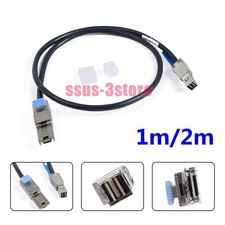 External Mini SAS SFF-8644 36Pin to Mini SAS HD SFF-8088 26Pin Data Cable 1M picture