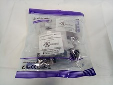 VCELINK M226B-25P-US Cat6 RJ45 Keystone Coupler 25-Pack Black UL Listed picture