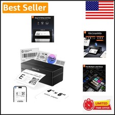 Portable Bluetooth 4x6 Thermal Shipping Label Printer for E-commerce Success picture