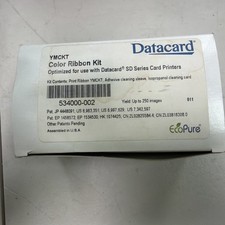 Datacard 534000-002 YMCKT Color Ribbon - Replacing 552854-204 - 250 Prints - New picture