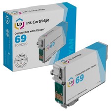 LD Replacement Replacement T069220 for Epson T069 69 Cyan Ink CX5000 CX8400 picture
