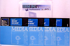 IBM PC -- MS DOS / GW BASIC (MICROSOFT - DISK) picture