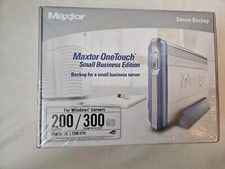 Factory Sealed Maxtor One Touch 2 Small Business Edition 200/300GB Backup Server picture
