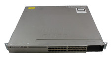 Cisco Catalyst 3850 WS-C3850-24P-S 24-Port PoE+ Network Switch w/ 715W PSU picture
