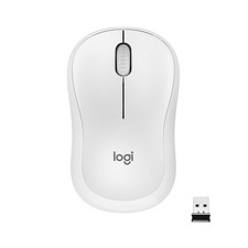 Logitech M220 SILENT Wireless Mouse, 2.4 GHz with USB Receiver (Off-white) picture