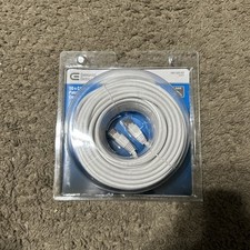 NEW Commercial Electric Cat6 UTP Ethernet Cable White 50-ft 1001 528 327 NEW picture