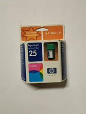 Genuine HP 25 TriColor Ink Toner Deskjet HP 51625a Exp 2002 FACTORY SEALED picture