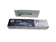 Genuine HP 981x L0R09A Cyan High Yield Ink Cartridge F. Shipping D picture