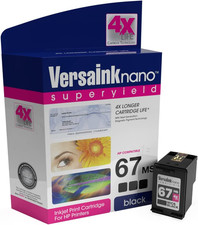Versaink-Nano HP 67 MS MICR Black Ink Cartridge for Check Printing picture