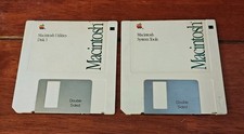 VTG Apple Macintosh Utilities Ver. 6.0.5 Software Floppy Disks 1.44MB UNTESTED picture