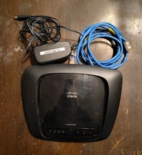 Cisco Linksys E1000 V2 Wireless-N Router 300 Mbps Tested Updated w/ Adapter picture