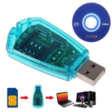 GSM/CDMA+CD USB Cellphone Standard SIM Card Reader Copy Cloner Writer SMS Backup picture