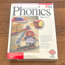 Pro One Learn to Read with Phonics Ages 4-6 English CD-ROM MS-DOS/Win picture