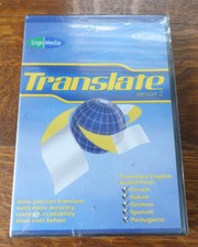  Translate Version 2 Logo Media Translation Software English to 5 Languages picture
