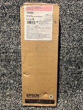 Genuine Epson T6366 Vivid Light Magenta Ink Cartridge Date: September 2025 picture