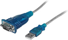 Startech 17In 1-Port USB to Serial Adapter Cable, M/M, 43Cm (ICUSB232V2) picture