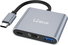 USB C to HDMI Adapter, 100W PD & USB 3.0 Port Multiport Digital AV Converter. picture