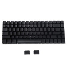 Black White Dolch Thick PBT Blank OEM Profile Keycaps Set Mechanical Keyboard picture