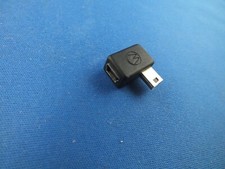 Genuine Motorola Mini 5Pin Female to Mini Male 90 Degree Angle Adapter V3 i picture