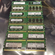 7x 1GB RAM stick for desktop computers (DDR2) Multiple Brands Hynix Samsung picture