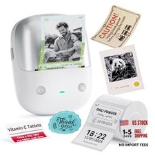 Label Maker, 300DPI HD Thermal Photo Label Printer | Support Red B2 PRO Silver picture