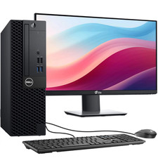 Dell Desktop PC i5-7th 32GB RAM 1TB SSD Built-in WiFi New 24 Inch LED KB&M Win11 picture