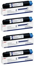 4 SEALED OKI 52106701 Toner Cartridges OKIFAX 1000 1050 2200 2350 (1256S) picture