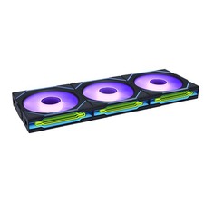 Lian Li 12SLIN1W3B Wireless 120mm ARGB Case Fans SL-Infinity Triple Pack Black picture