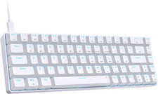 T68SE 60% Gaming Mechanical Keyboard,Ultra Compact Mini 68 Key with Red Switches picture