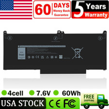 MXV9V Battery For Dell Latitude 5300 5310 7300 7400 E5300 E7300 E7400 7.6V 60Wh picture