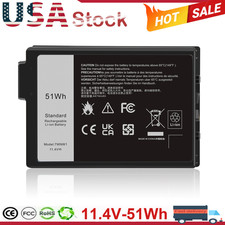 7WNW1 51Wh Battery For Dell Latitude 5424 5420 Rugged 7424 Extreme GK3D3 DMF8C picture