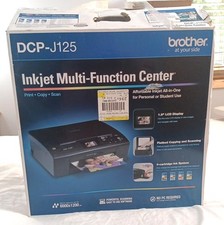 Brother DCP-J125 Inkjet Multi-Function Center Printer 2011 *Brand New Open Box picture