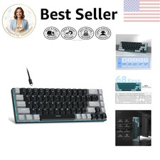 Compact 68-Key MK-Box Mechanical Gaming Keyboard - USB-C, Ambidextrous Design picture