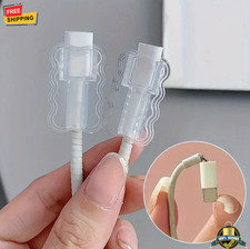 10pcs Data Cable Protector Sleeves Anti-Break Cord Saver Phone Accessory picture