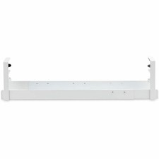 StarTech Under Desk Cable Management Tray, Clamp-On Installation, White picture