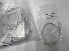 QTY 10 LEGRAND VS 3 FT White Booted C6  28AWG CM Non Patch Cable 576-RD25-003 picture