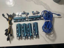 6X GPU Riser Card PCE164P-N09 VER009S Plus PCI-E 1x To 16x cables picture
