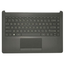 L24818-001 New Palmrest Non-Backlit Keyboard Touchpad for HP 14-CF 14-DF 14-DK picture