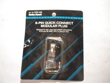 Radio Shack 8-pin Quick-Connect Modular Plug 279-440 - NEW picture