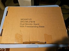 Mount-It Dual Monitor Desk Stand (MI2781B) New picture