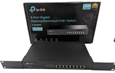 TP-Link TL-SG1008MP 8-Port Gigabit Desktop Rackmount PoE+ Switch picture