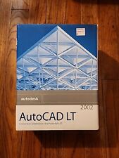 NOS New Unopened Sealed Autodesk AutoCAD LT 2002 Software Program picture