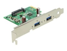 Delock PCI Express Card > 2 x USB 3.0 USB Adapter Serial Controller 89391 picture