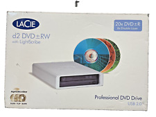 LaCie Professional DVD Drive USB 2.0 Light Scribe d2 20x DVD RW 8x Double Layer picture