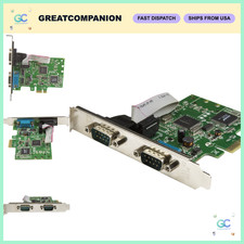 2-Port PCI Express Serial Card, TAA Compliant, Windows Compatible, High-Speed Da picture