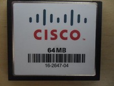 Cisco 64 MB CF Compact Flash Memory Card 1800 1841 2811 2821 2851 3800 Router picture